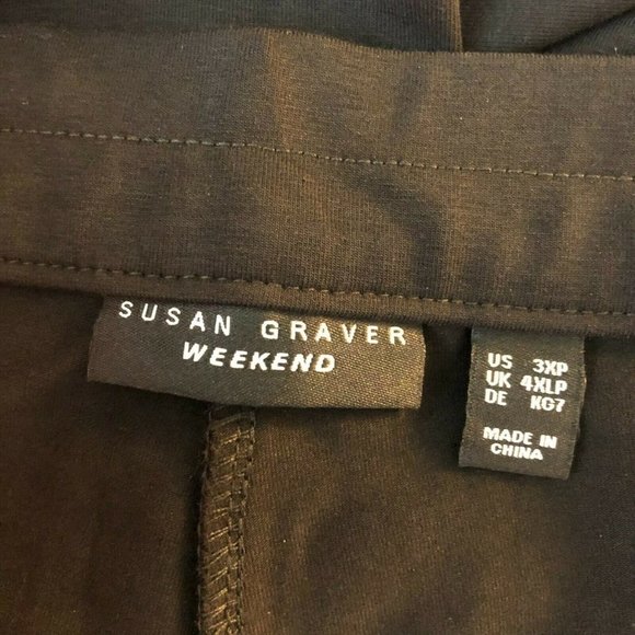 Susan Graver Petite Weekend Stretch Crop 3XP - Picture 4 of 6